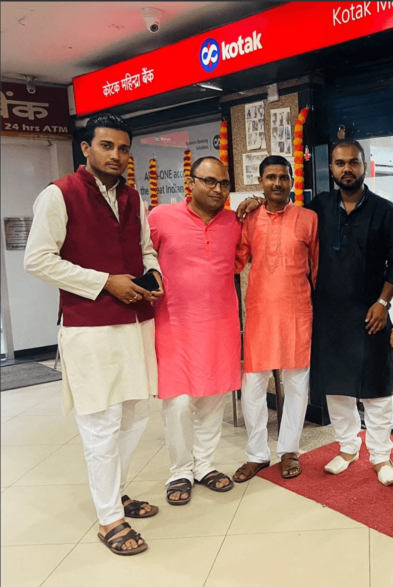 Onkar Mishra, Assistant Branch Manager at Kotak Mahindra Bank, Varanasi